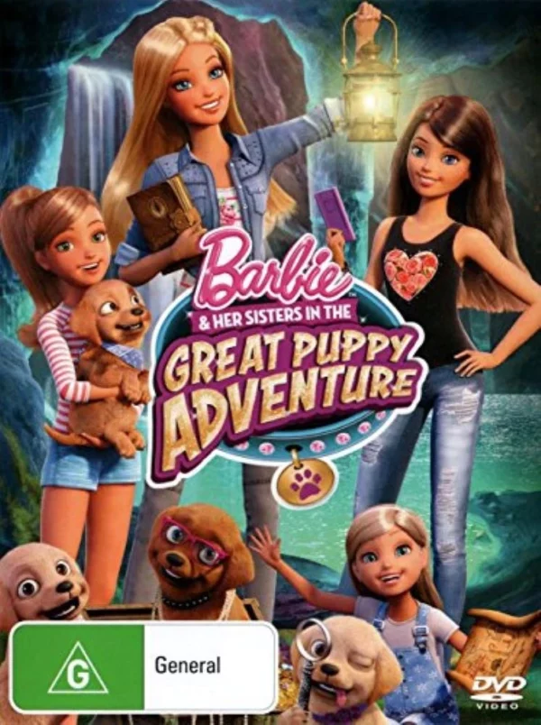 Barbie & Her Sisters In The Great Puppy Adventure 2015 DVD Top-quality