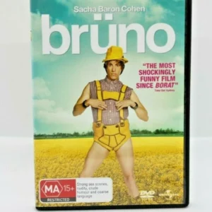 Bruno Sasha Baron Cohen 2009 New DVD Top-quality Free UK shipping