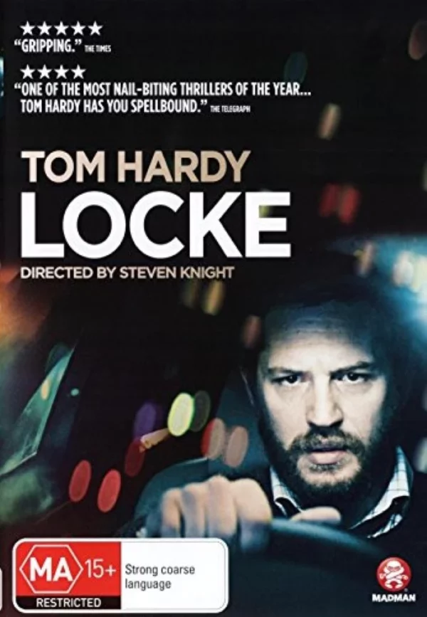 Locke 2013 DVD Top-quality Free UK shipping