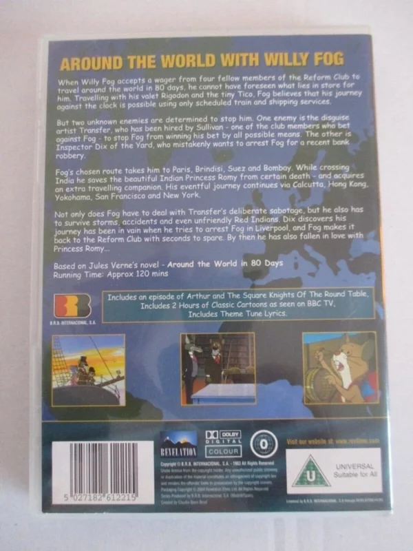 Around The World With Willy Fog Vol.3 - Episodes 11-15 Gregory Snegoff 2004 DVD