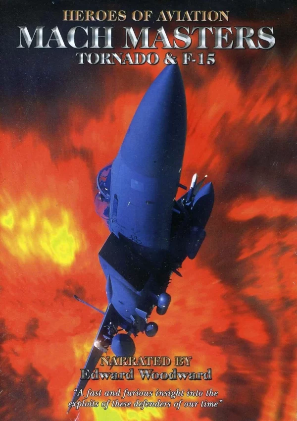 Heroes of Aviation Mach Masters Tornado F-15 1986 DVD Top-quality