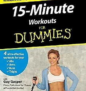 15 Minute Workouts For Dummies 2005 New DVD Top-quality Free UK shipping