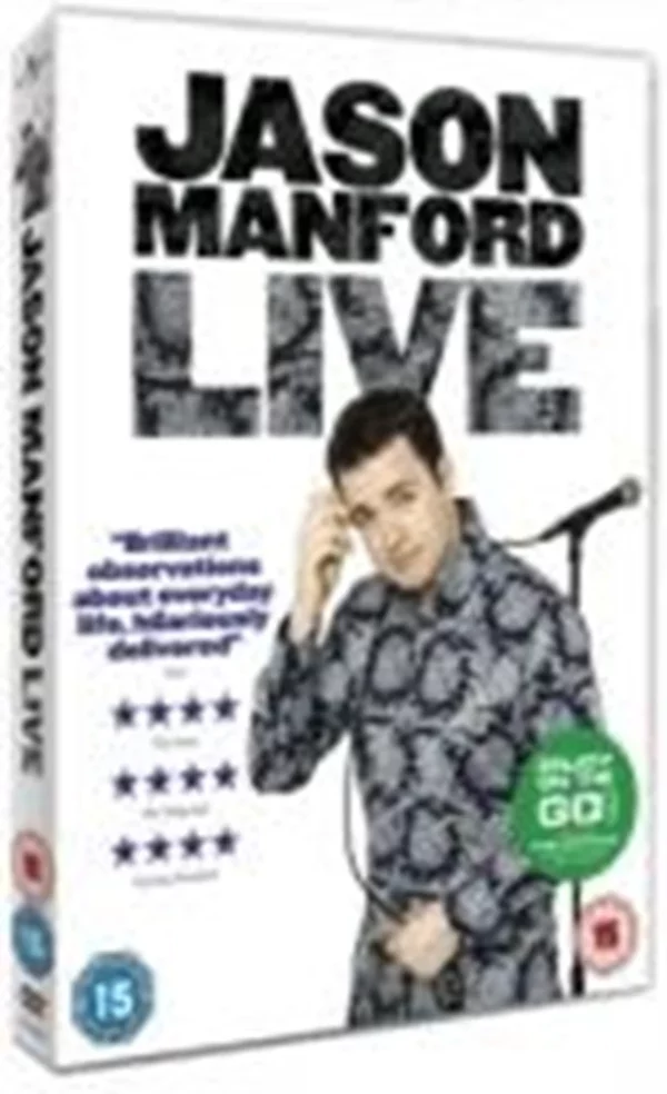 Jason Manford Live 2011 Jason Manford 2011 DVD Top-quality Free UK shipping