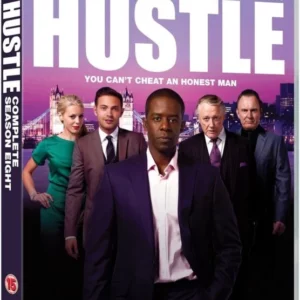 Hustle - Series 8 Adrian Lester 2012 DVD Top-quality Free UK shipping