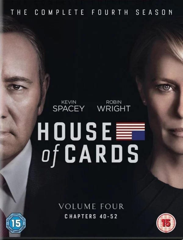 House of Cards - Season 4 Robin Wright 2016 DVD Top-quality Free UK shipping