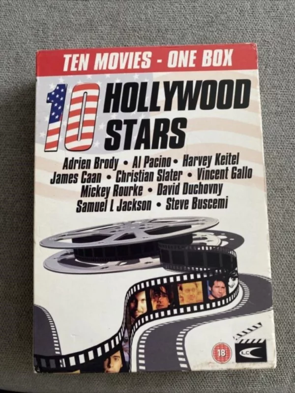 10 Hollywood Stars 2004 DVD Top-quality Free UK shipping