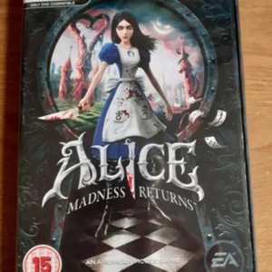 ALICE : MADNESS RETURNS windows7, SP1VISTA WITHSP2,WINOWS XP WITH SP3 2011