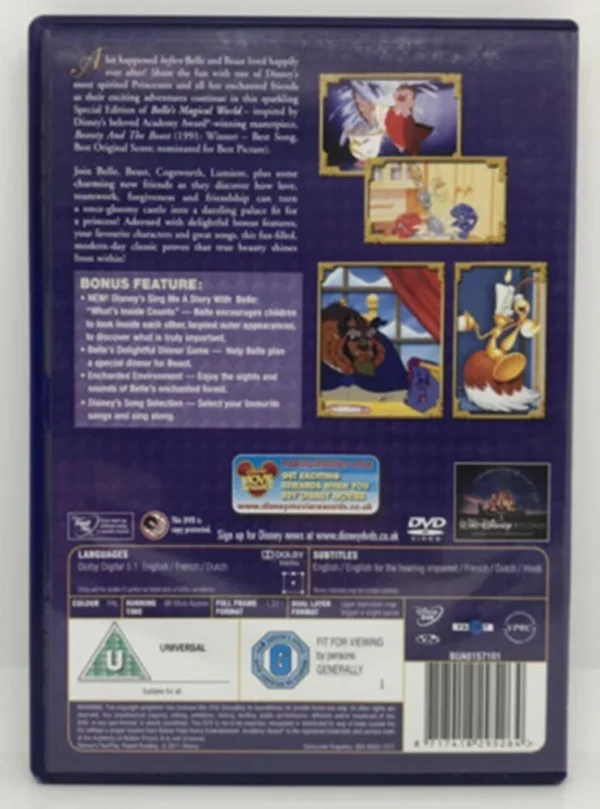 Beauty and The Beast: Belle's Magical World Cullen Blaine 2011 DVD Top-quality