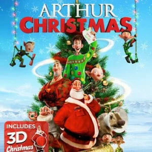 Arthur Christmas Hugh Laurie DVD Top-quality Free UK shipping