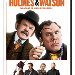 Holmes & Watson Will Ferrell 2019 DVD Top-quality Free UK shipping