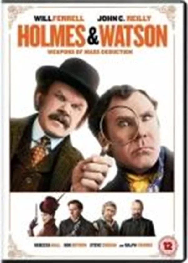 Holmes & Watson Will Ferrell 2019 DVD Top-quality Free UK shipping