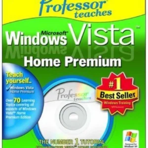 Professor Teaches Windows Vista Windows 2000 / XP / Vista 2006 New Top-quality