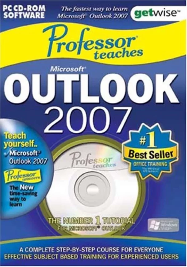 Professor Teaches Outlook 2007 Windows XP 2006 New Top-quality Free UK shipping