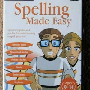 Spelling Made Easy Windows 95/98/Me/XP 2000 New Top-quality Free UK shipping