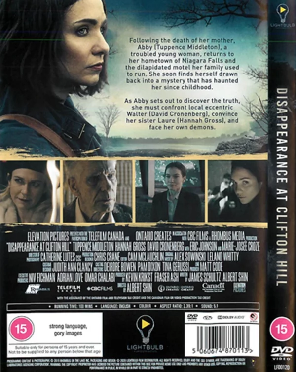 Disappearance At Clifton Hill Tuppence Middleton 2020 DVD Top-quality