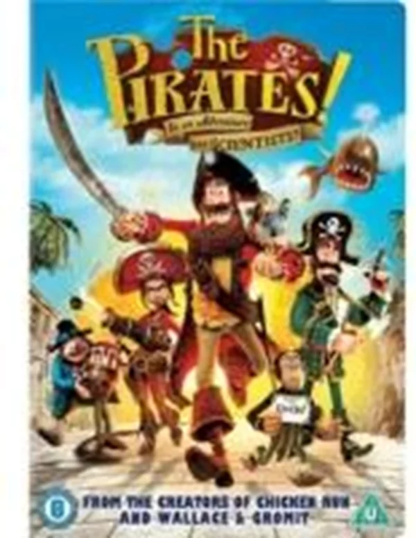 The Pirates! In An Adventure With Scientists Hugh Grant 2015 DVD Top-quality