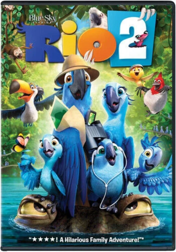 Rio 2 Jamie Foxx 2014 DVD Top-quality Free UK shipping