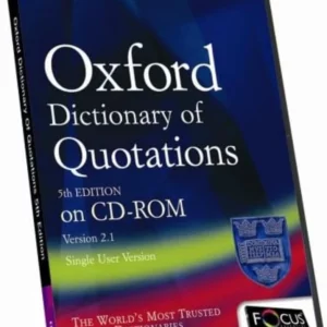 Oxford Dictionary of Quotations 2004 New DVD Top-quality Free UK shipping