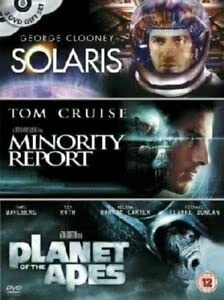 Solaris / Minority Report / Planet of the Apes Max von Sydow 2004 New DVD