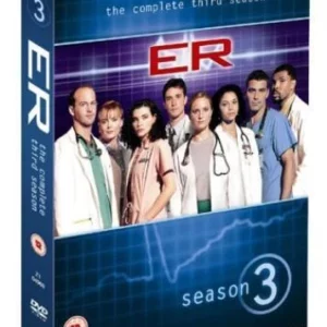 ER Season 3 George Clooney 2005 New DVD Top-quality Free UK shipping