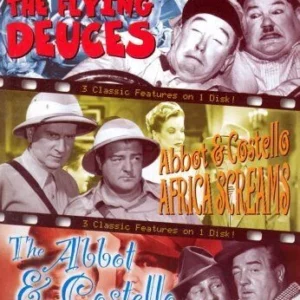 3 Classic Comedies The Flying Deuces / Africa Screams / Abbot And Costello Show