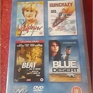 Wildflower / Guncrazy / Beat / Blue Desert. 2006 New DVD Top-quality