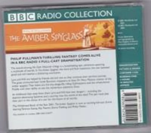 The Amber Spyglass Philip Pullman 2003 CD Top-quality Free UK shipping