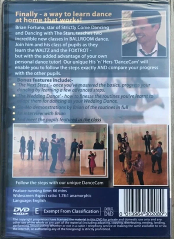 Ballroom Dance for Beginners Brian Fortuna 2011 DVD Top-quality