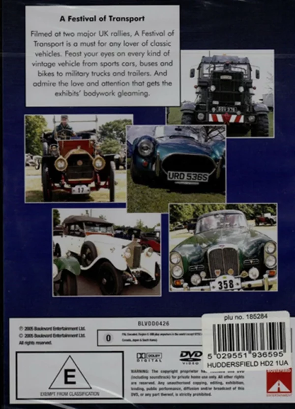 Heritage - A Festival Of Transport 2005 New DVD Top-quality Free UK shipping