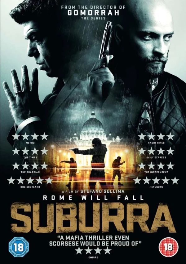 Suburra Pierfrancesco Favino 2016 DVD Top-quality Free UK shipping