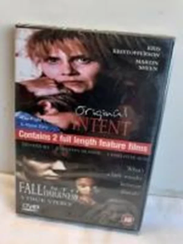 Original Intent & Fall Into Darkness Kris Kristofferson 2001 New DVD