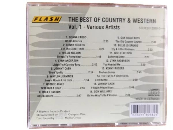 The Best Of Country & Western Vol. 1 Various CD Top-quality Free UK shipping