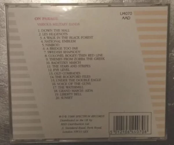 On Parade Various 1988 CD Top-quality Free UK shipping