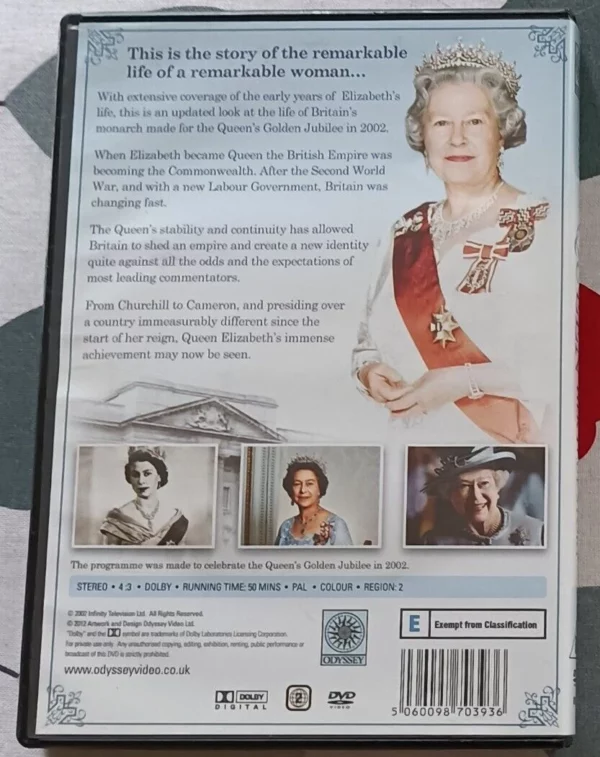 The Queen: Her True Story Queen Elizabeth II 2012 New DVD Top-quality