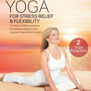 Yoga for Stress Relief & Flexibility Ashley Turner 2012 New DVD Top-quality