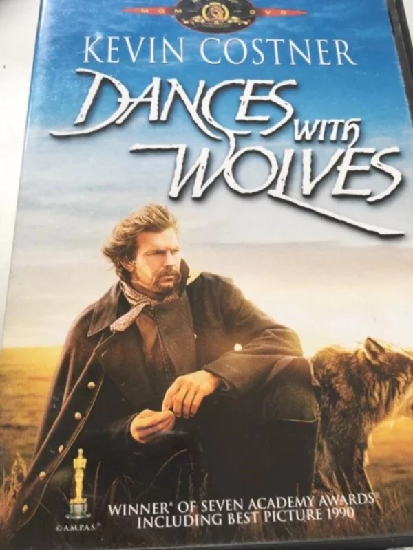 Dances with Wolves Kevin Costner 2004 DVD Top-quality Free UK shipping