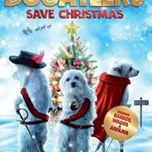 The Three Dogateers Save Christmas Dean Cain 2014 New DVD Top-quality