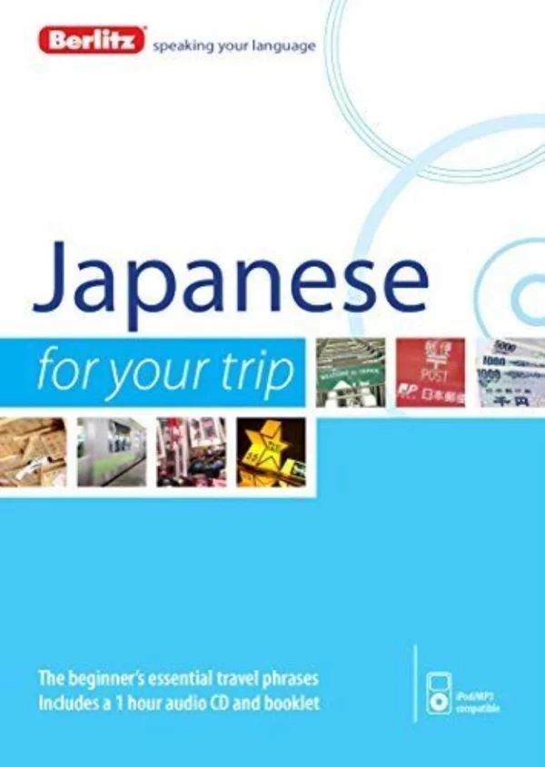 Japanese For Your Trip Berlitz New CD Top-quality Free UK shipping