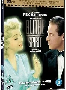 Blithe Spirit Joyce Carey, Jacqueline Clark, Constance Cummings, 1949 New DVD