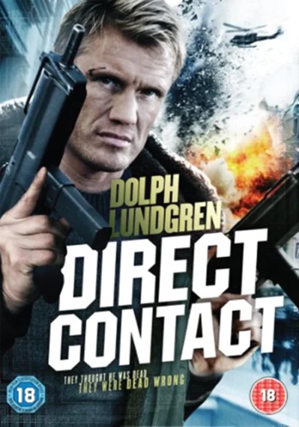 Direct Contact Dolph Lundgren 2011 DVD Top-quality Free UK shipping