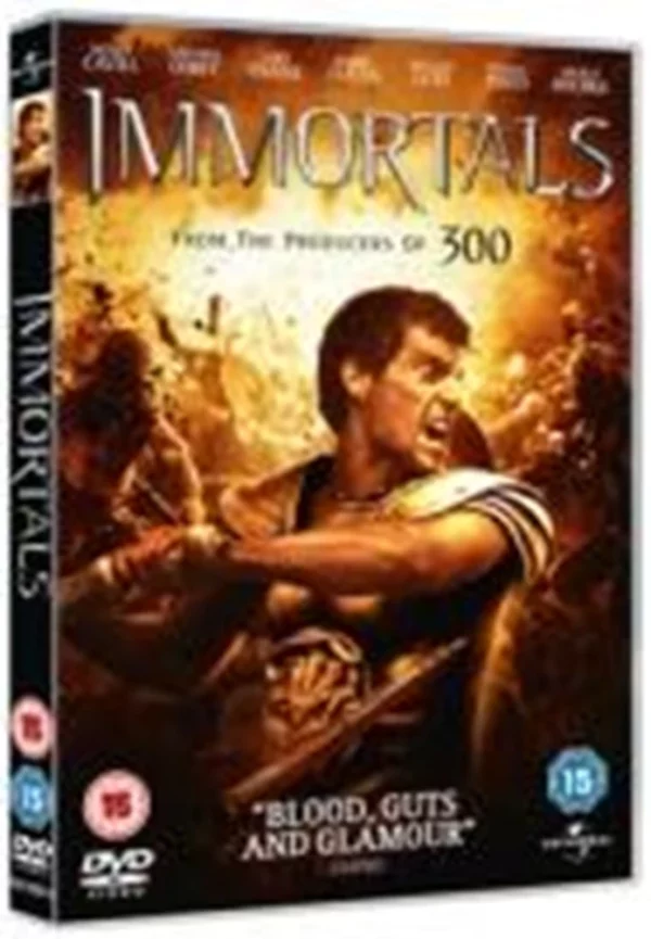 Immortals Mickey Rourke 2012 New DVD Top-quality Free UK shipping