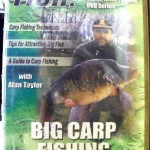 Fish! Big Carp Fishing Alan Taylor New DVD Top-quality Free UK shipping