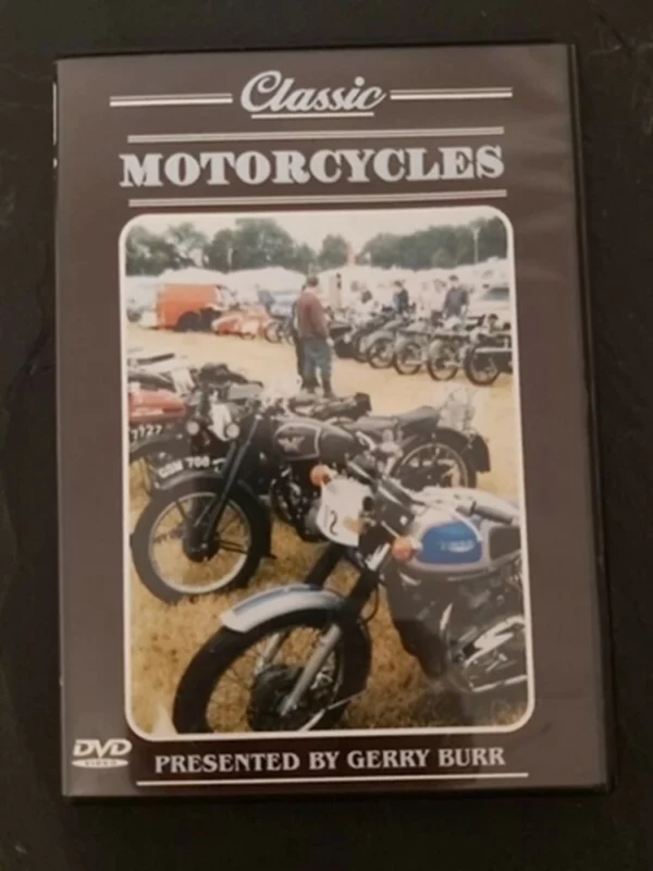 Classic Motorcycles Gerry Burr 2002 New DVD Top-quality Free UK shipping