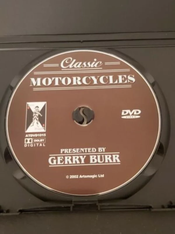 Classic Motorcycles Gerry Burr 2002 New DVD Top-quality Free UK shipping