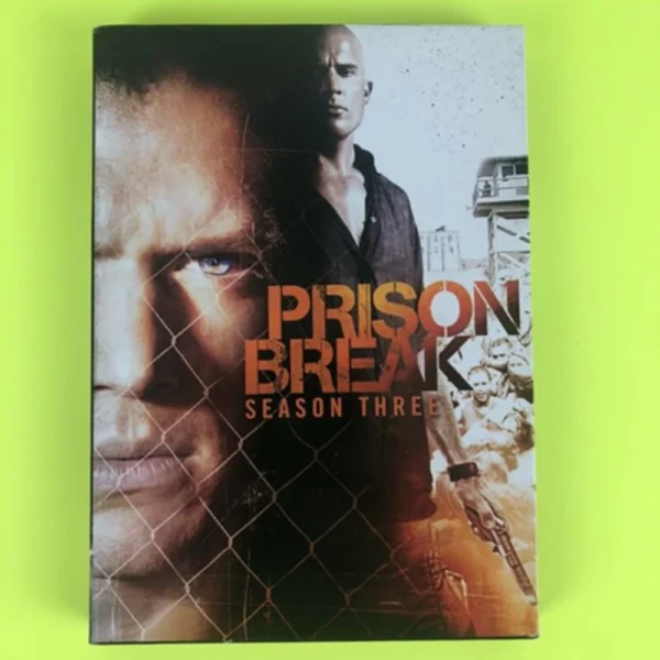 Prison Break: Season 3 Dominic Purcell 2008 New DVD Top-quality