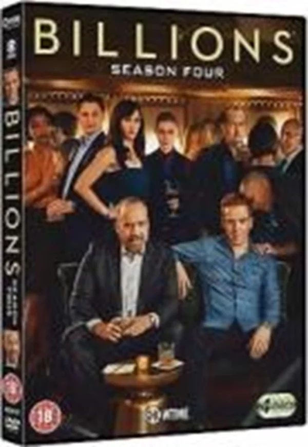 Billions Season 4 Paul Giamatti New DVD Top-quality Free UK shipping