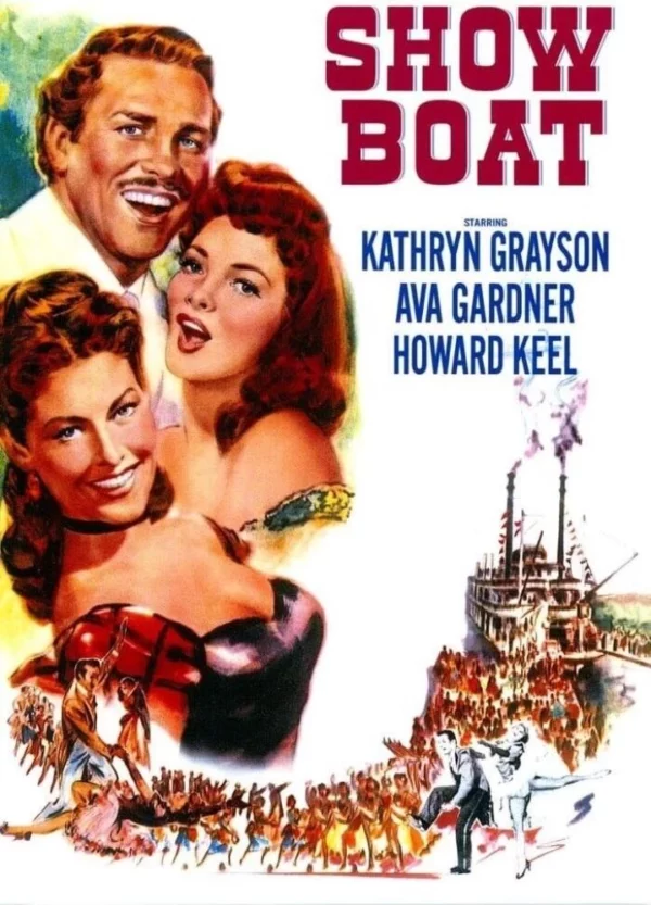 Show Boat Kathryn Grayson/Ava Gardner/Howard Keel 2010 DVD Top-quality