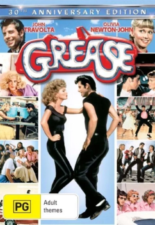 Grease John Travolta & Olivia Newton-John 1998 New DVD Top-quality