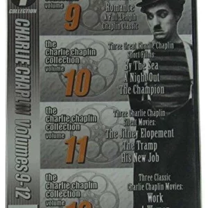 Charlie Chaplin Collection(Vol9-12) Charlie Chaplin 2008 New DVD Top-quality