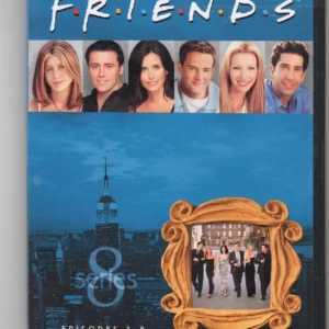 Friends, Series 8, episodes 1-8 Jennifer Aniston 2004 DVD Top-quality